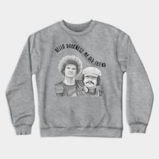 Nemesis Detectorists - Hello Darkness My Old Friend Crewneck Sweatshirt